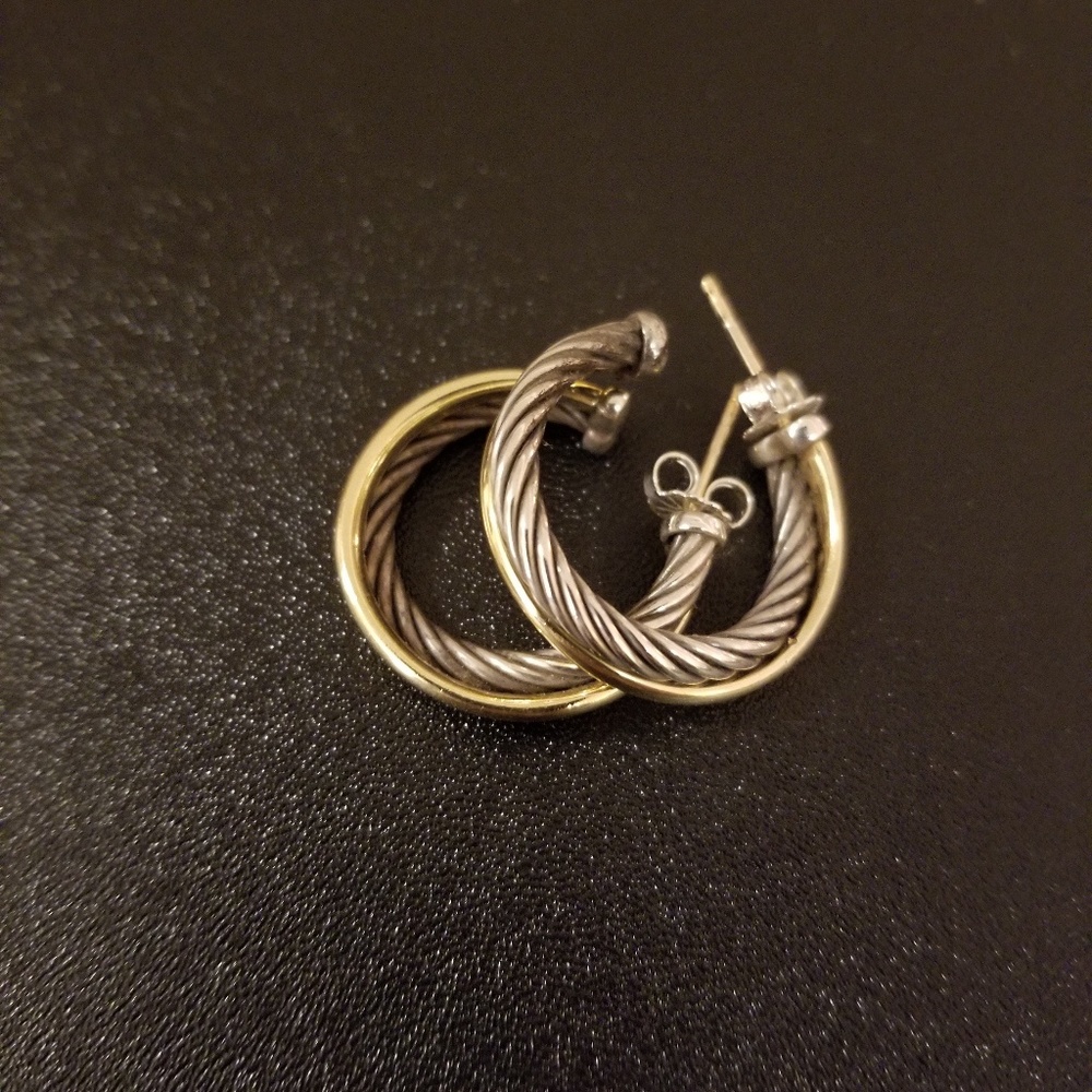 David Yurman Crossover Earrings